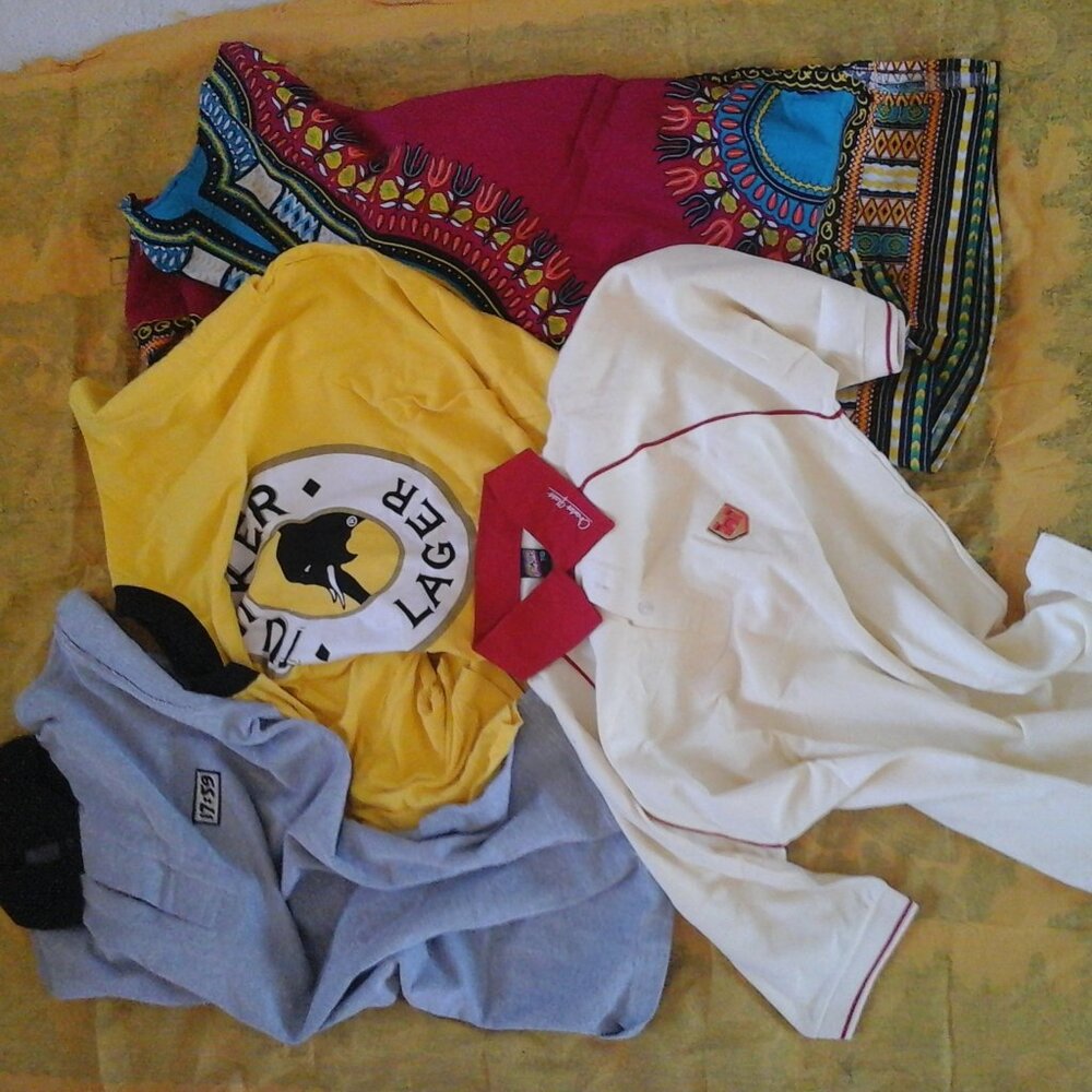 African mixed lot Clothing